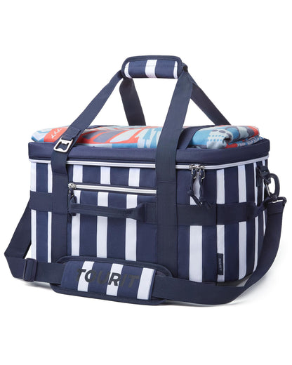 TOURIT Soft Sided Cooler Bag 30/48/60Can, Collapsible & Leakproof Ice Chest