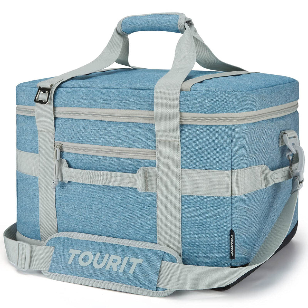 TOURIT Soft Sided Cooler Bag 30/48/60Can, Collapsible & Leakproof Ice Chest