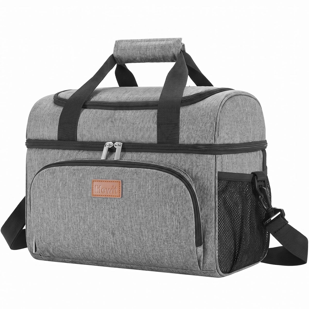 Lifewit Insulated Cooler Bag, Large Leakproof Beach Cooler, Lightweight Portable Double Layer Soft-Sided Travel Ice Chest for Camping, Kayaking, Road Trips, Grocery Shopping