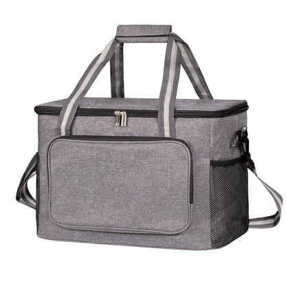 IKNOE 15L 24-Can Insulated Cooler Bag, Leak-Resistant Lunch Tote for Work