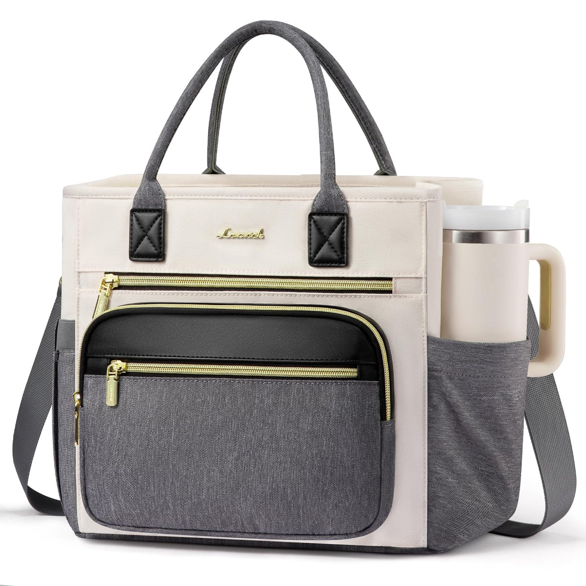 LOVEVOOK Insulated Lunch Box for Women,Large Adult Lunch Cooler Bag Women