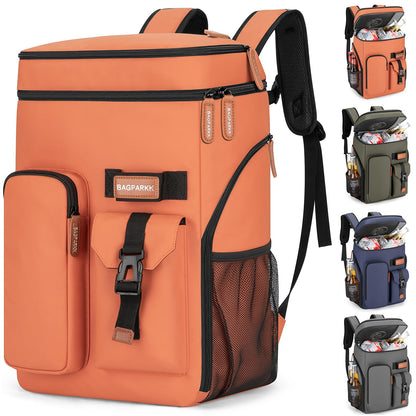 Bagparkk 33/45 Cans Leakproof Insulated Cooler Backpack with Double Deck