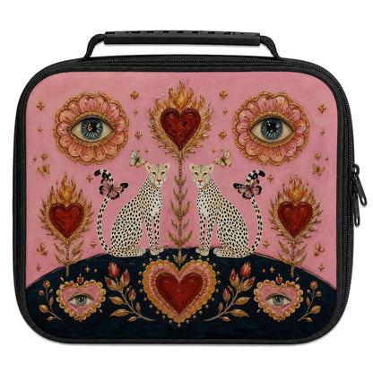 Neon Space Inspirational Lunch Bag Insulated Lunchbox
