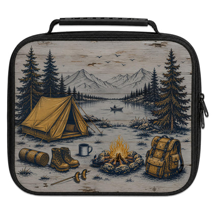 Neon Space Inspirational Lunch Bag Insulated Lunchbox