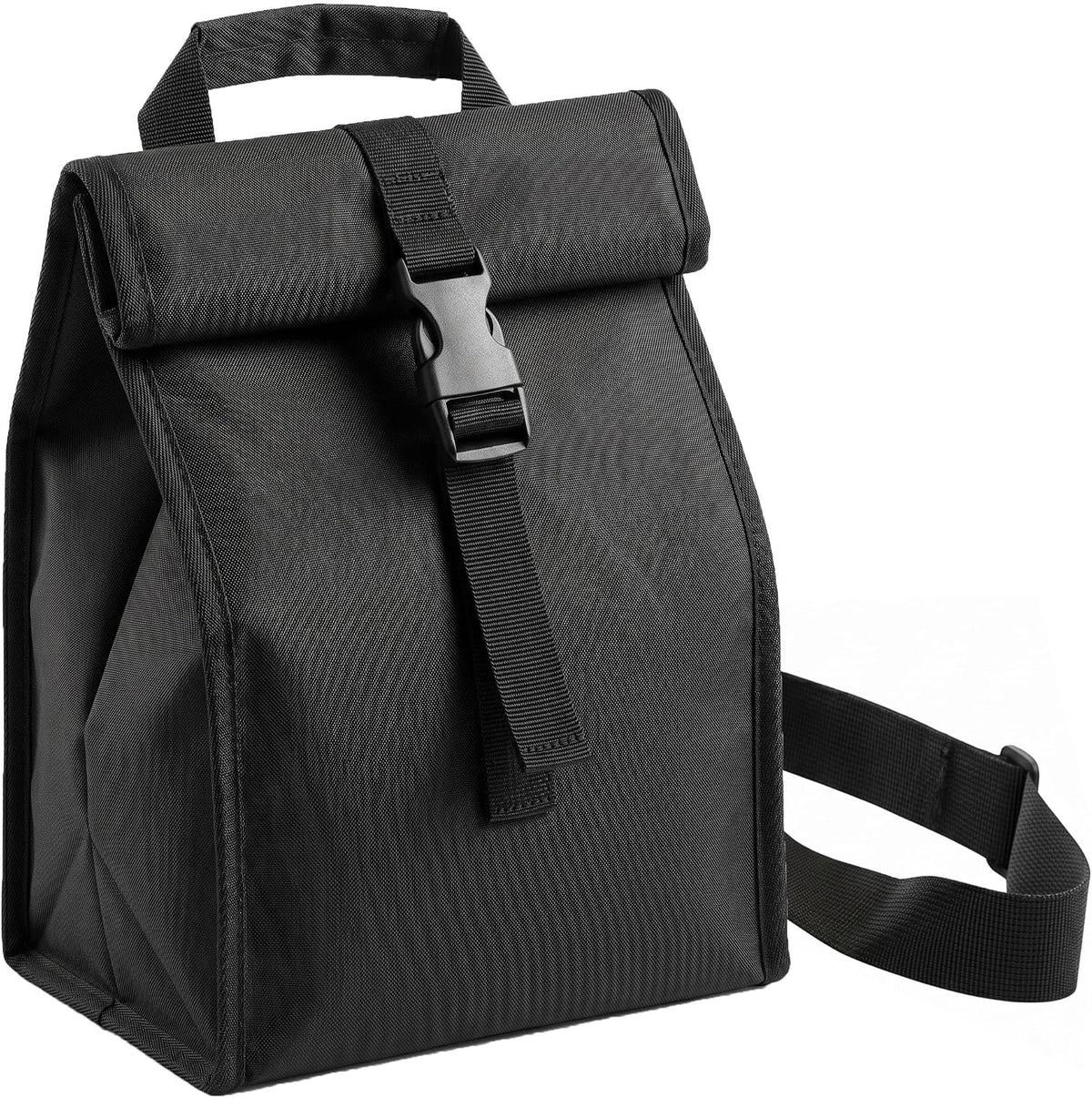 ZM-YOUTOO Insulated Foldable Lunch Bag- Lightweight Portable with Adjustable Shoulder Strap Lunch Box for Men, Women, Office, Work, Picnic, Hiking and Beach