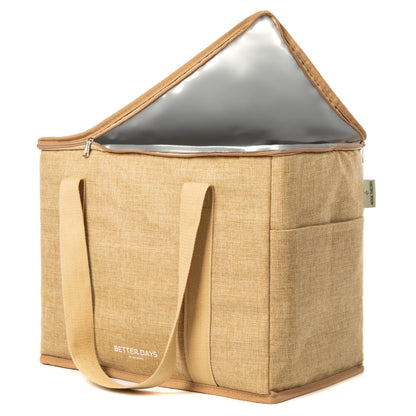 Nook Theory Reusable Insulated Grocery Bag - Leak Proof, X Large Cooler Bag