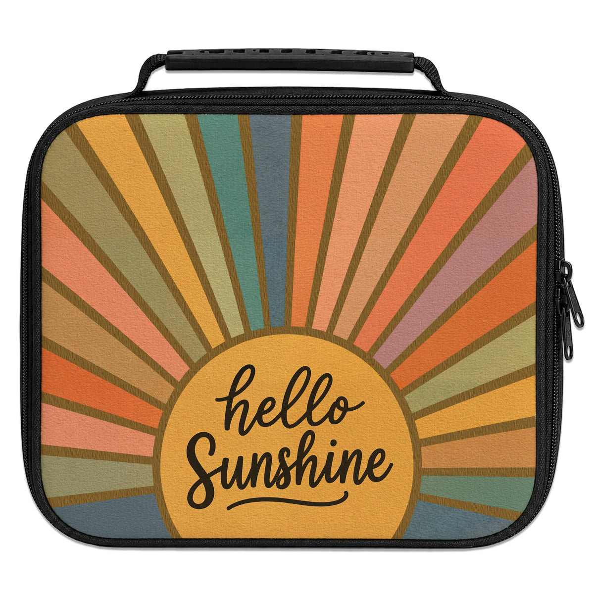 Neon Space Inspirational Lunch Bag Insulated Lunchbox